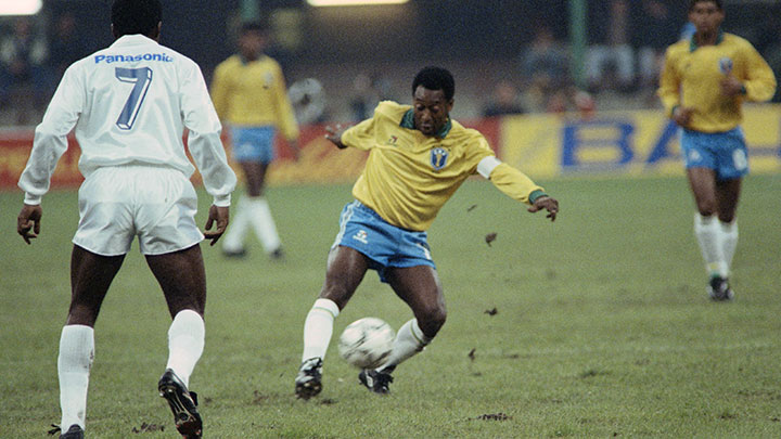 Pelé, el adolescente: los comienzos del mito./Foto: AFP