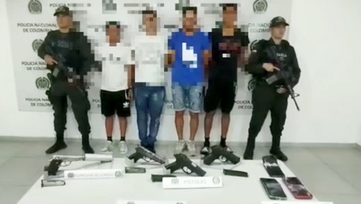 La Policía capturó a cuatro presuntos miembros del Tren de Aragua que cometieron el secuestro en La Parada.