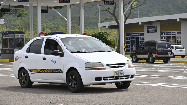 Taxistas venezolanos