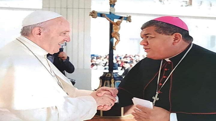 El 22 de abril de 2021 monseñor Luis Gabriel Ramírez asumió la diócesis de Ocaña. / Cortesía