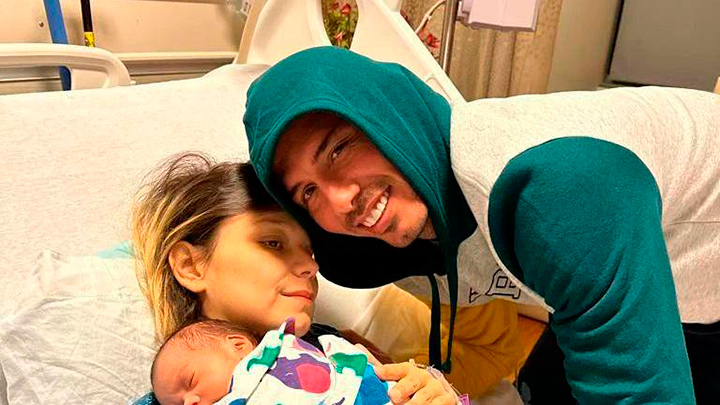 Sergio Vega y Paula Durán tienen tres hijos, el menor nació a finales de noviembre