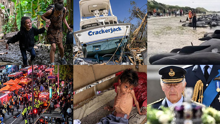 Resumen | Fotos que marcaron el mundo en 2022./Fotos: AFP