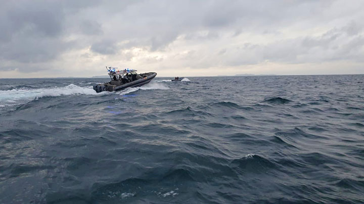 Rescatan a 12 personas que naufragaron en el mar Caribe./Foto: Colprensa