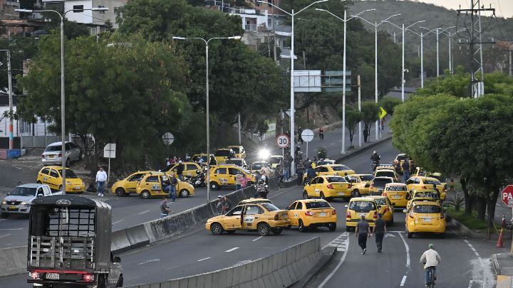 Más de $7.900 millones en  pérdidas dejó el paro de taxistas