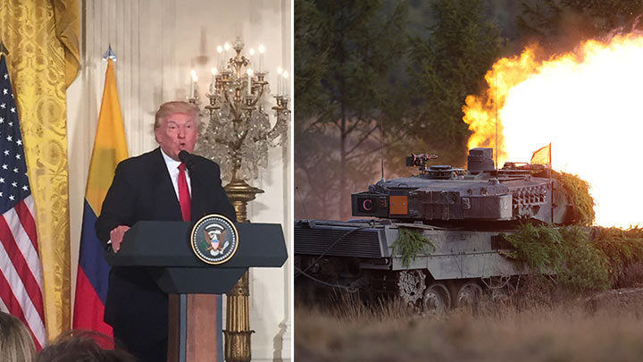 Trump dice que podría resolver la guerra en Ucrania "en 24 horas"./Foto: Colprensa/AFP