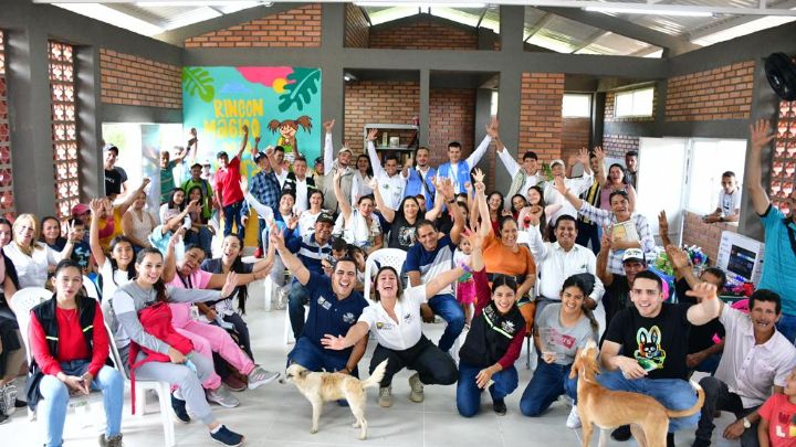 La comunidad de la vereda El 25, en Cúcuta, abandonó el cultivo ilícito de la coca y ahora está en pasos legales./Foto cortesía