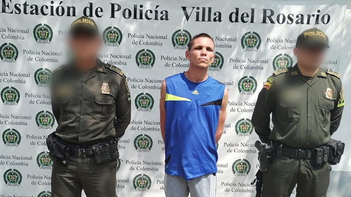 El atraco con cuchillo a dos mujeres en Villa del Rosario, le costó su libertad./Foto: cortesía
