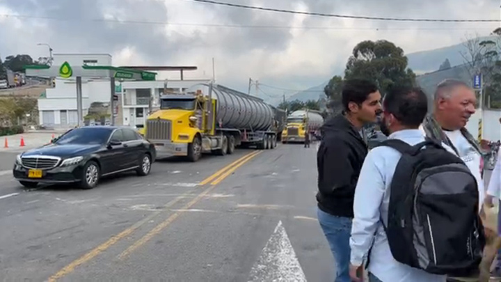 Se levanta el bloqueo en la vía Cúcuta - Pamplona