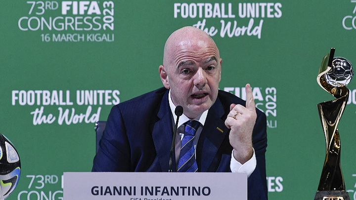 Gianni Infantino fue reelegido  presidente de la Fifa por un periodo más.