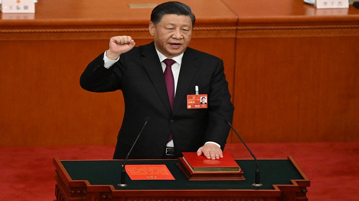 Tercer mandato del presidente chino 