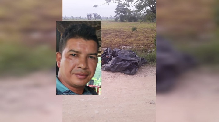 El cadáver de Leonardo Rivera Laguado fue hallado a la orilla de la carretera, entre El Infierno y Banco de Arena.