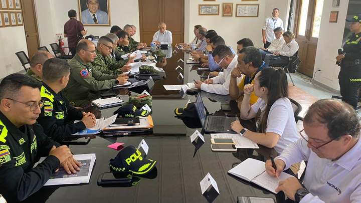 Ministro de Defensa lidera Consejo de Seguridad en Cúcuta