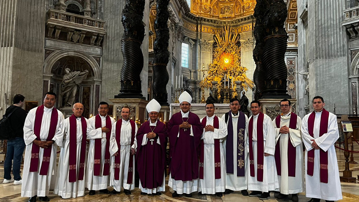 Obispos de Cúcuta y Tibú visitan El Vaticano para encuentro con el papa