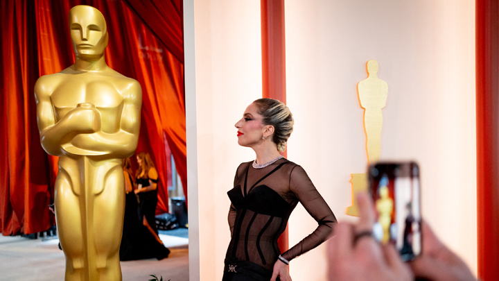 Lady Gaga y su brillante gesto en los Óscar