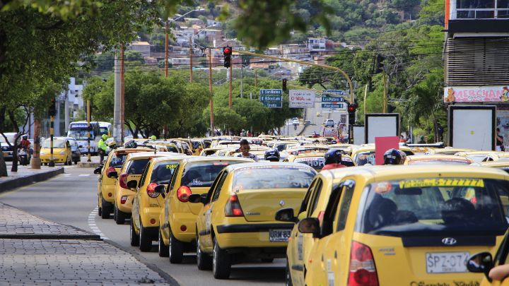 Desde ayer, taxis vuelven a tener pico y placa en Cúcuta./Foto Archivo