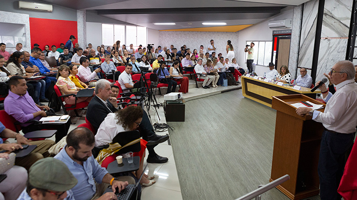 El evento fue llevado a cabo en la Universidad Libre, seccional Cúcuta.