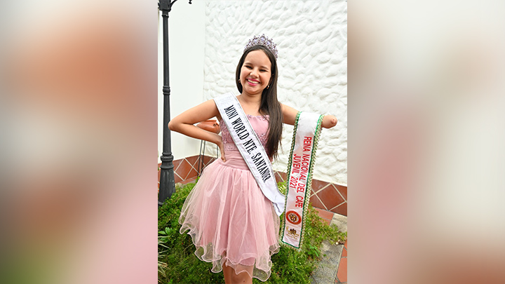 La joven reina representó a Norte de Santander en el certamen que se cumplió en Bogotá. 