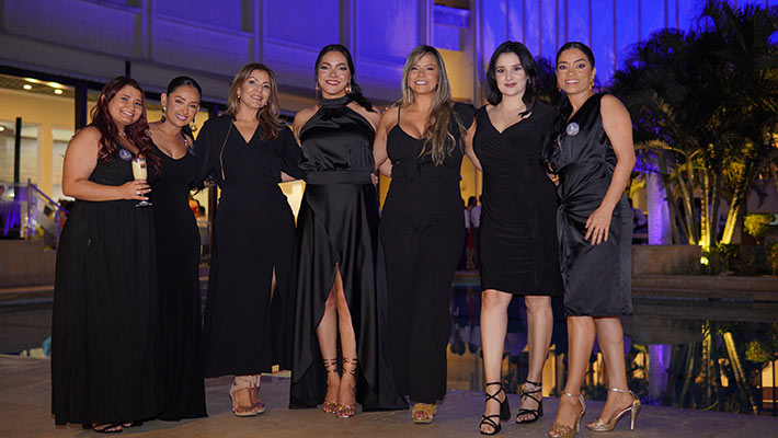  Marlyn Pinto, Amaira Guerrero, Tatyana Bolívar, Jennifer Dávila, Milena Paredes, Tatiana Rodríguez y Katerine Collantes