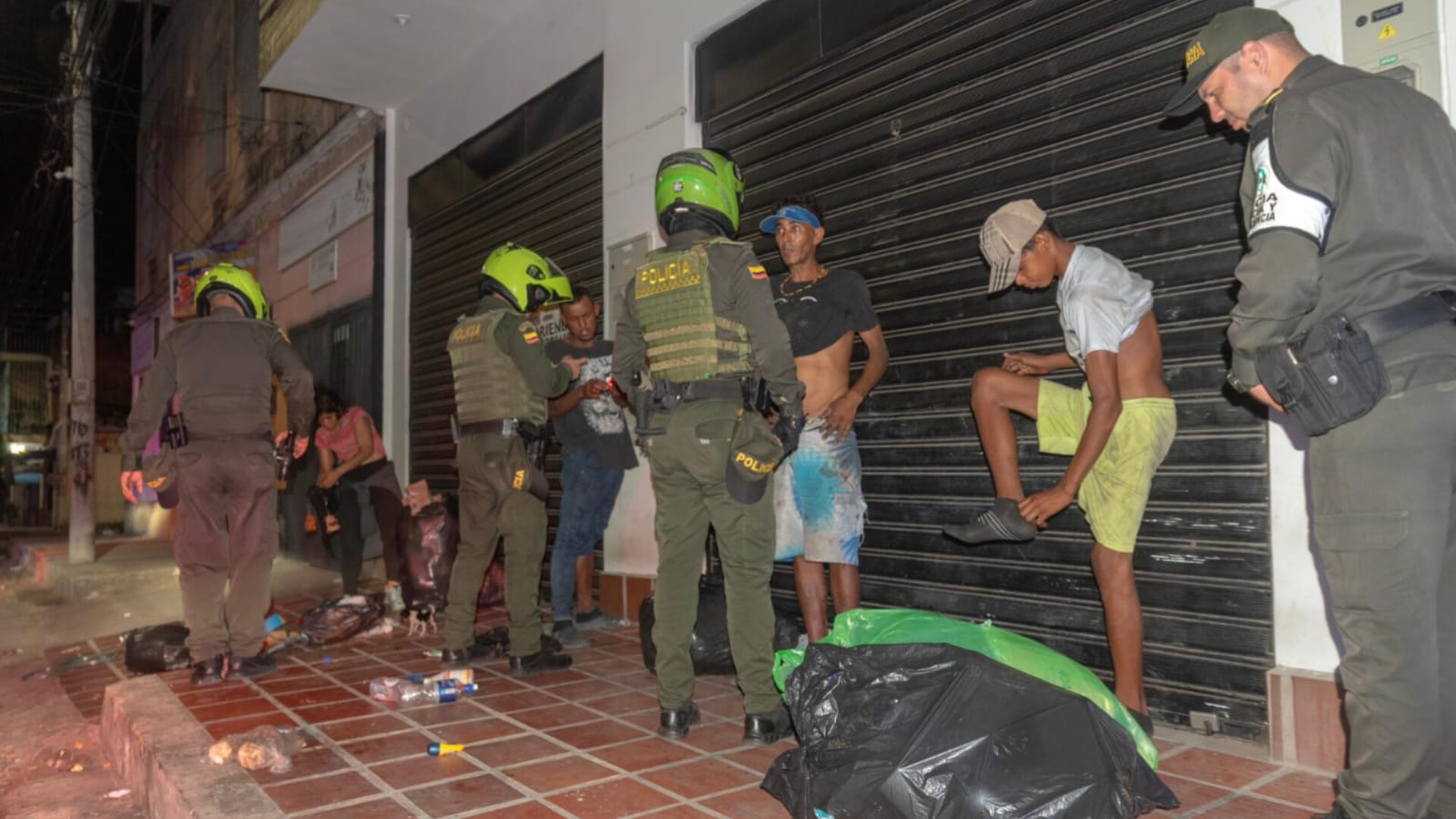 La Policía adelanta operativos nocturnos en Cúcuta 