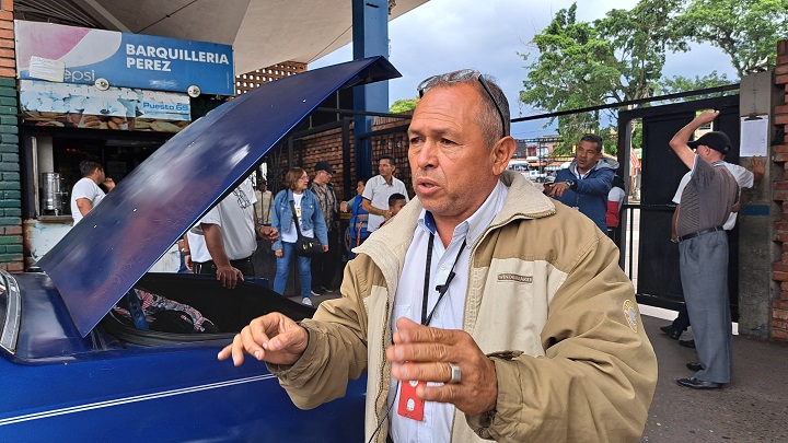 Jesús Armando Salcedo, conductor de Fronteras Unidas. 