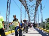 Puente Unión, en Puerto Santander, que une con Boca de Grita, en Venezuela/Foto La Opinión
