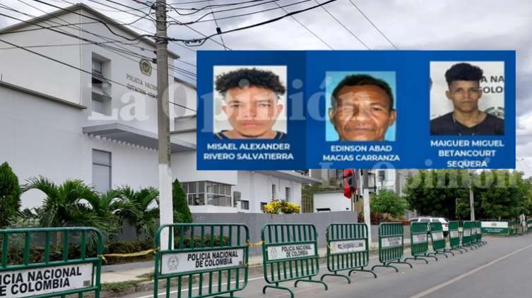 Se entregaron tres de los fugados de la Estación Centro de la Policía en Cúcuta
