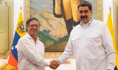 Maduro y Petro 