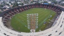 La tribuna oriental del estadio General Santander construida en entre 1989 y 1991 no se le ha hecho un mantenimiento desde entonces.