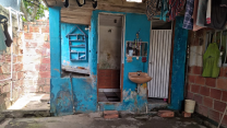 Mal estado de las viviendas en el barrio Buenos Aires