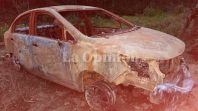Taxi quemado en Cúcuta