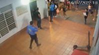 Un video de seguridad, que fue grabado por una cámara que está en la entrada del Ecoparque, de Los Patios.