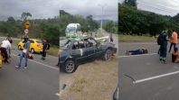 Accidente de tránsito en Villa del Rosario./Foto: cortesía