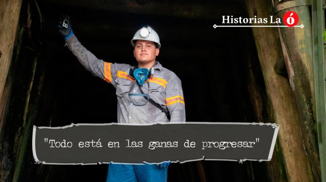  Carlos Eduardo Rincón, de 28 años, se involucró con el sector carbón hace 10 años. / Foto: Pablo Castillo