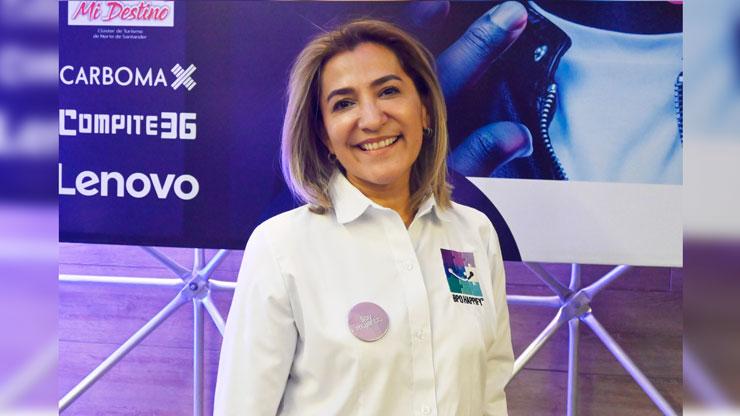 Hilda Palacio, miembro del clúster Nortic y  CEO de Happy BPO