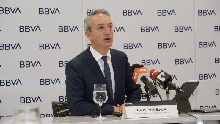 presidente de BBVA Colombia, Mario Pardo,