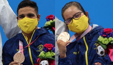 Daniel Serrano y Laura González ganaron bronce. 