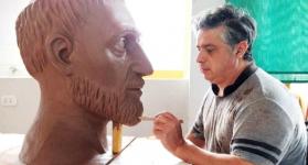 Reyes, un escultor de Chinácota que hace historia en Perú