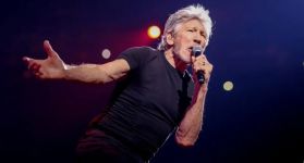 El cantante Roger Waters durante una actuación en el Wizink Center, a 23 de marzo de 2023, en Madrid. Ricardo Rubio / Europa Press
