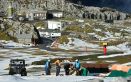 Sin manto de nieve, las estaciones alpinas viven en la tristeza./Foto: AFP