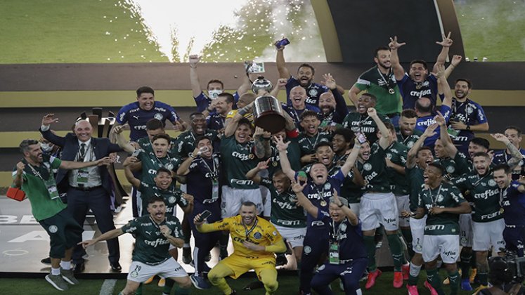 Palmeiras es el nuevo campeón de la Copa Libertadores.