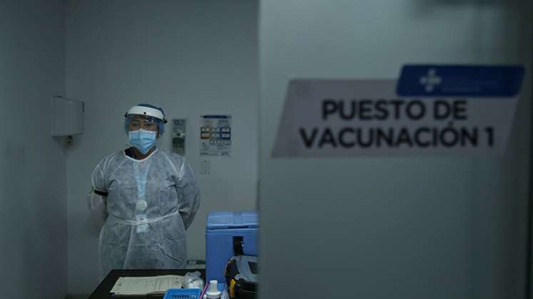 Jornadas de vacunación en Colombia. Foto: Colprensa