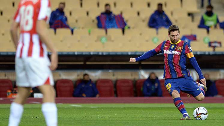 Lionel Messi, figura del Barcelona./ Foto: AFP