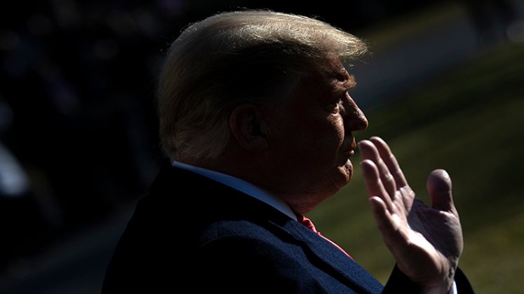 Donald Trump es el primer presidente estadounidense en despreciar la toma de posesión de su sucesor en más de 150 años.  / Foto: AFP