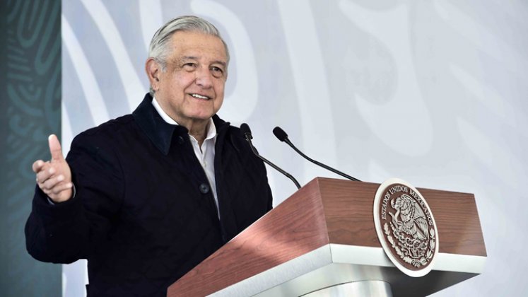 El presidente mexicano está en tratamiento médico para combatir el coronavirus. / Foto: AFP