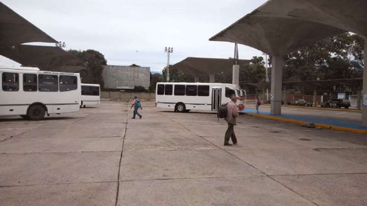 No hay acceso al estado desde el interior de Venezuela y las operaciones de los terminales de San Cristóbal y San Antonio fueron paralizadas. / Foto: Cortesía