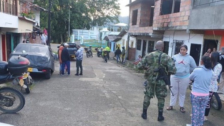 Otro homicidio se presentó esta madrugada en el sector conocido como `La Cuarenta´, municipio de Betania (Antioquia). (Foto: Colprensa)