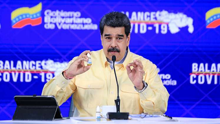 Nicolás Maduro, presidente de Venezuela./Foto Afp