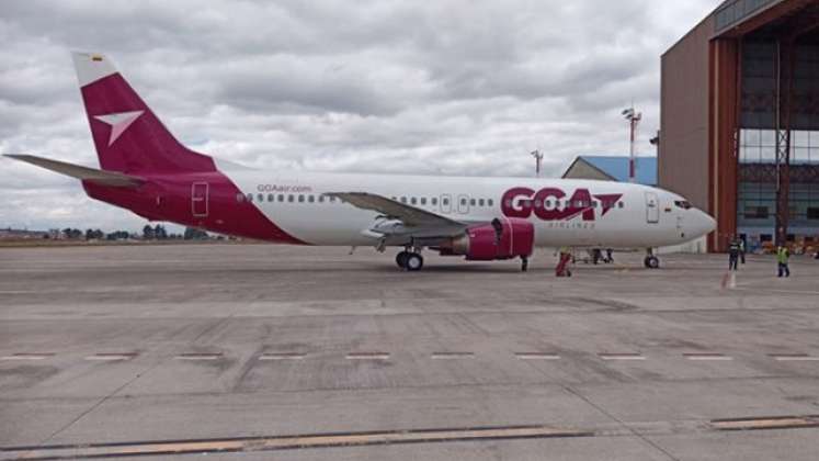 GCA Airlines tiene dos vuelos semanales a Cali: miércoles y domingo. (Foto: Cortesía)