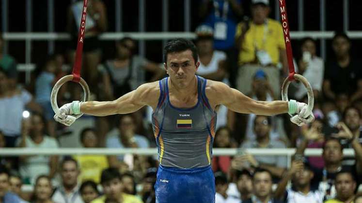 Josssimar Calvo, el gimnasta número uno de Colombia tiene cupo fijo.