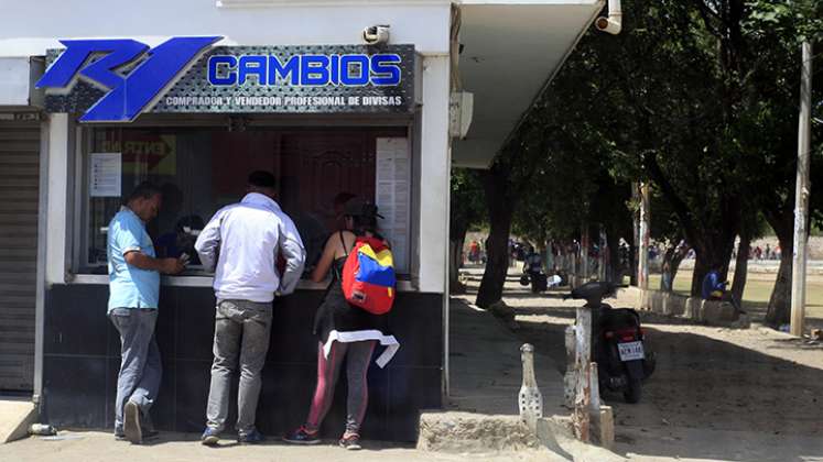 Las casas de cambio de la ciudad necesitan la apertura de los pasos fronterizos porque dependen de los compradores venezolanos.